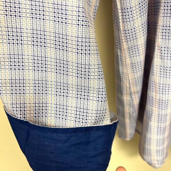 Tom Blaine purple/orange performance button down L - Picture 3 of 8